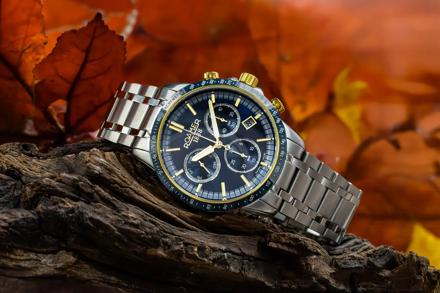 Roamer Mercury Chrono. Sportowe zegarki z domieszką casualowego charakteru