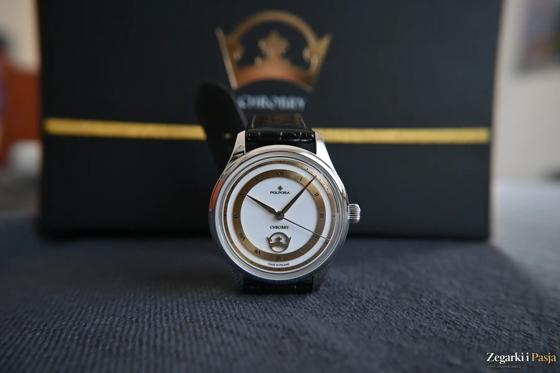 Recenzja: Polpora Chrobry. Majestat i atrybuty królewskiej władzy ujęte w zegarku