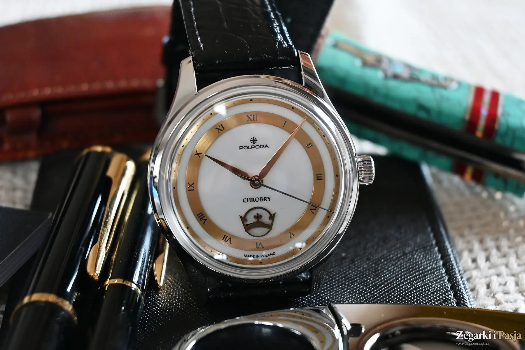 Recenzja: Polpora Chrobry. Majestat i atrybuty królewskiej władzy ujęte w zegarku