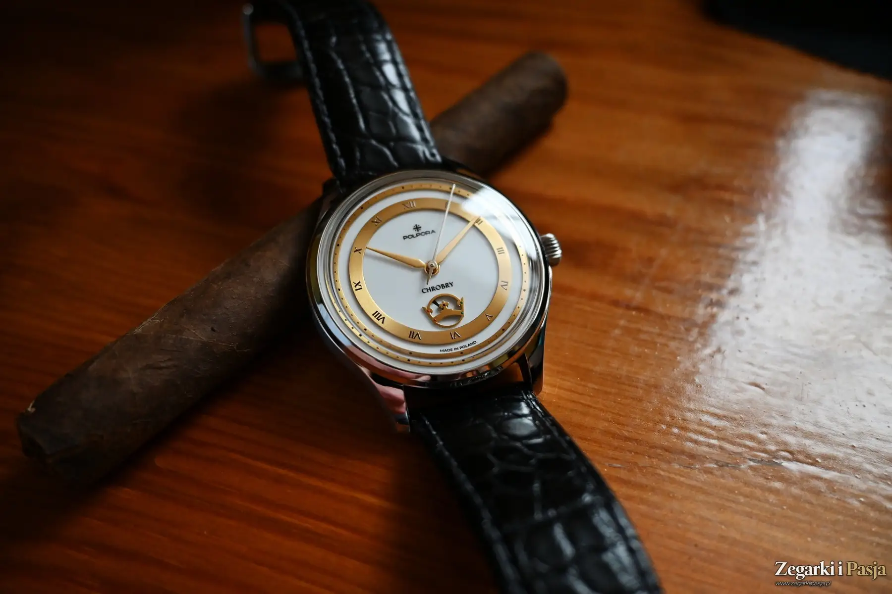 Recenzja: Polpora Chrobry. Majestat i atrybuty królewskiej władzy ujęte w zegarku