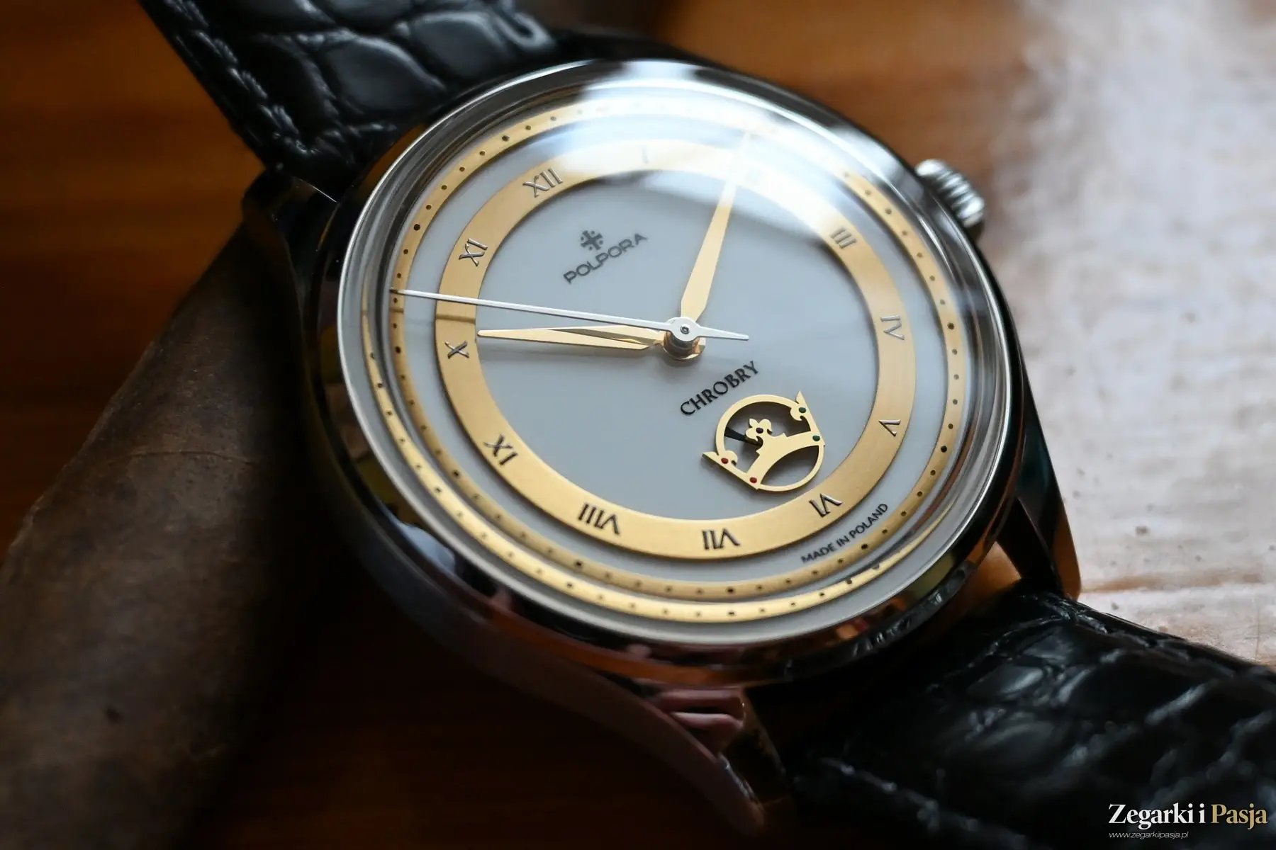 Recenzja: Polpora Chrobry. Majestat i atrybuty królewskiej władzy ujęte w zegarku