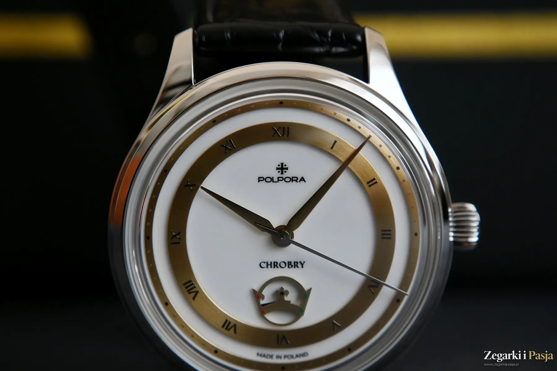 Recenzja: Polpora Chrobry. Majestat i atrybuty królewskiej władzy ujęte w zegarku