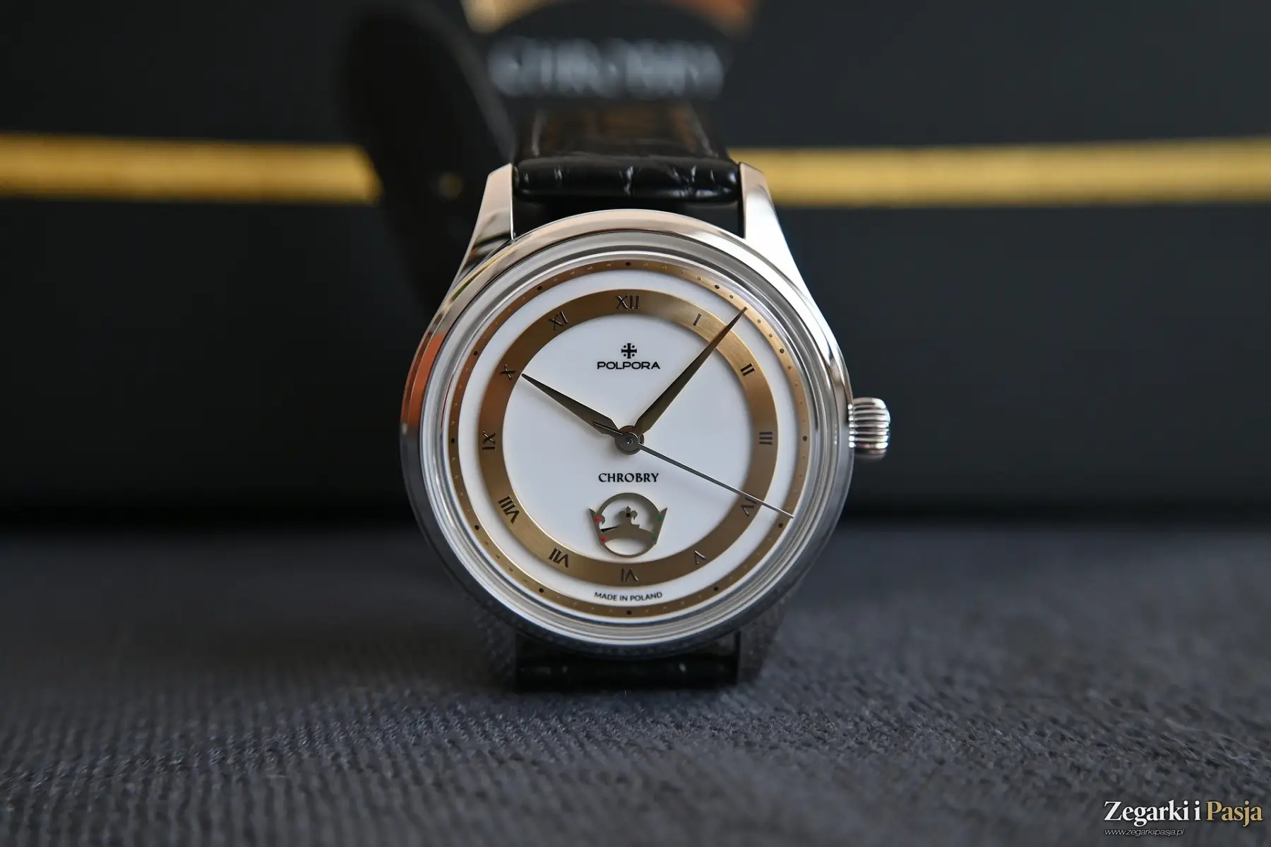 Recenzja: Polpora Chrobry. Majestat i atrybuty królewskiej władzy ujęte w zegarku