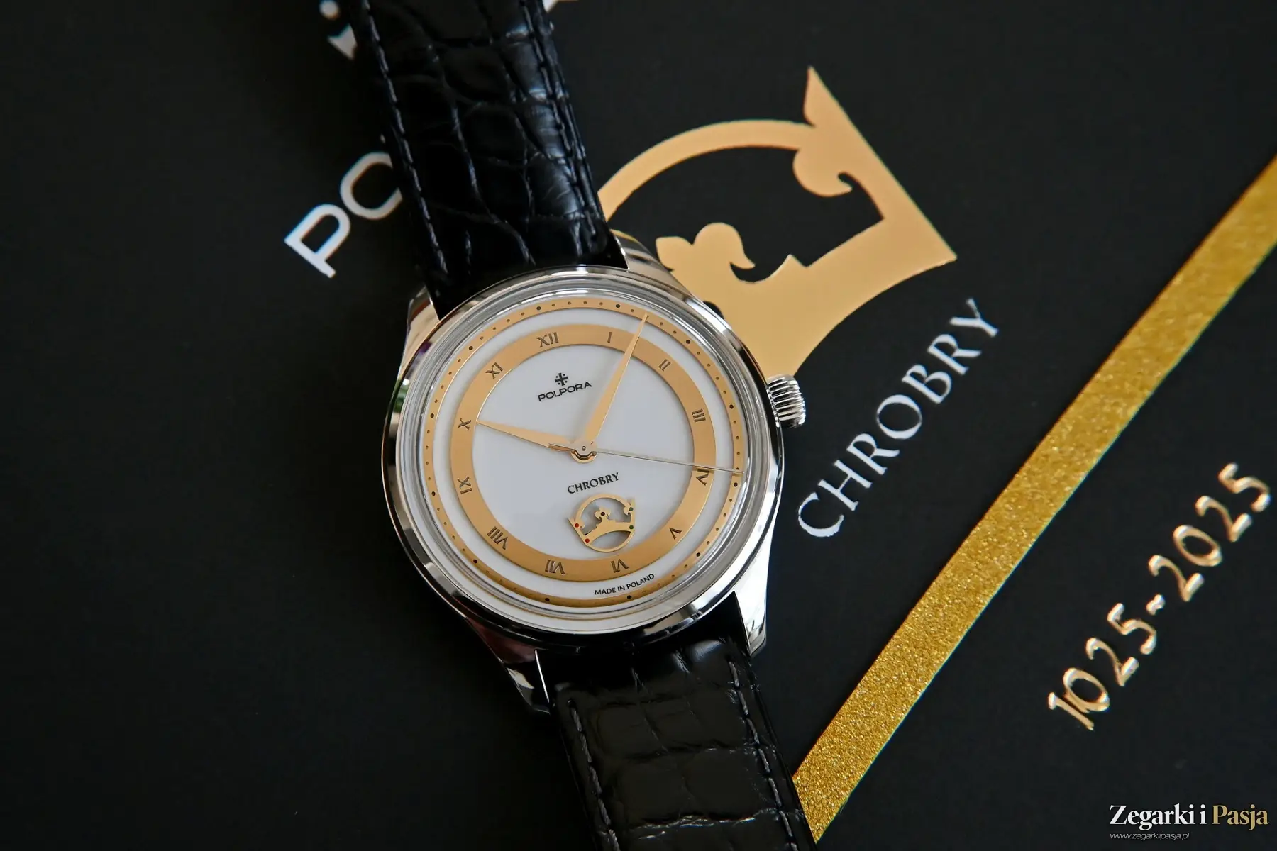 Recenzja: Polpora Chrobry. Majestat i atrybuty królewskiej władzy ujęte w zegarku