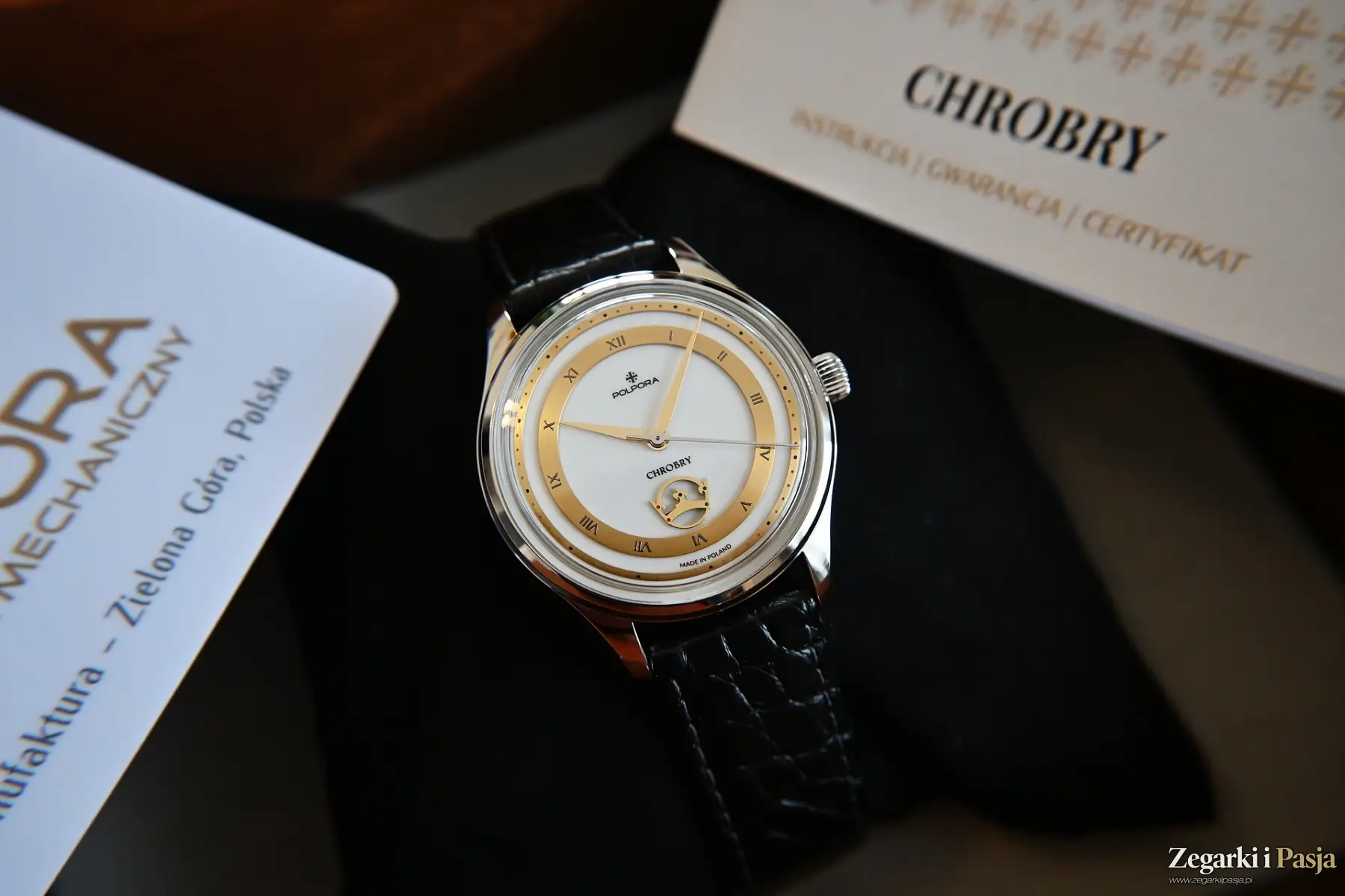 Recenzja: Polpora Chrobry. Majestat i atrybuty królewskiej władzy ujęte w zegarku