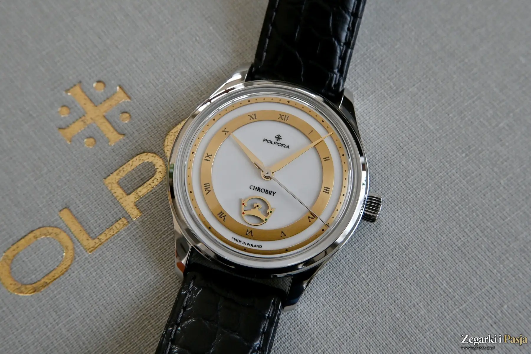 Recenzja: Polpora Chrobry. Majestat i atrybuty królewskiej władzy ujęte w zegarku