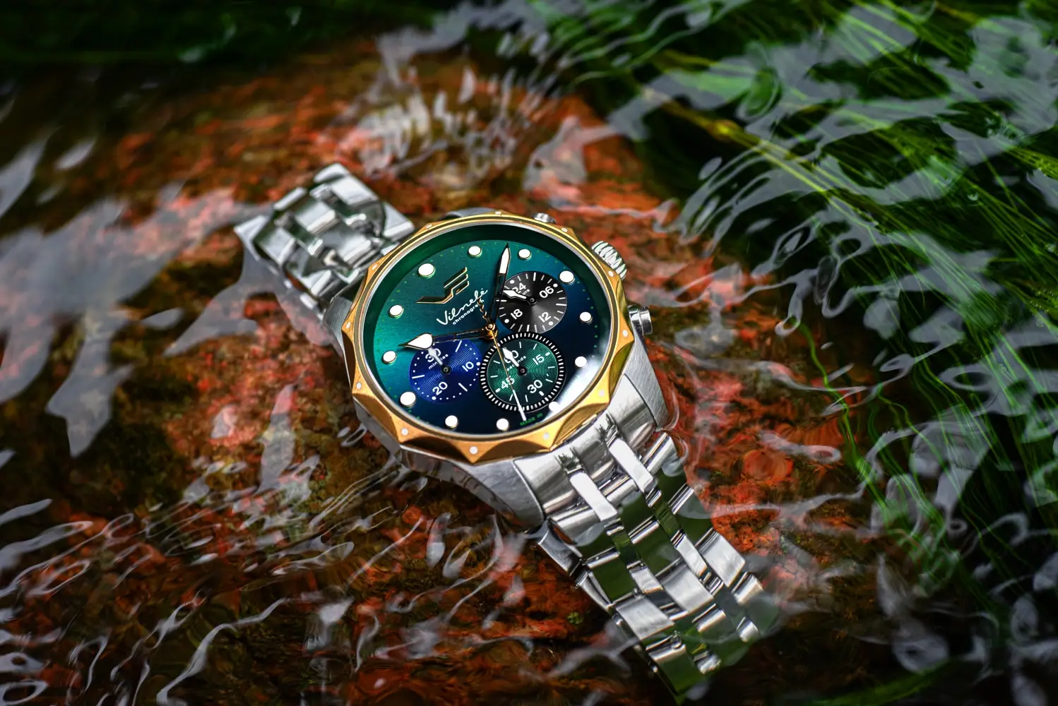 Vostok Europe Vilnelė. Duże, sportowe zegarki dla kobiet inspirowane naturą