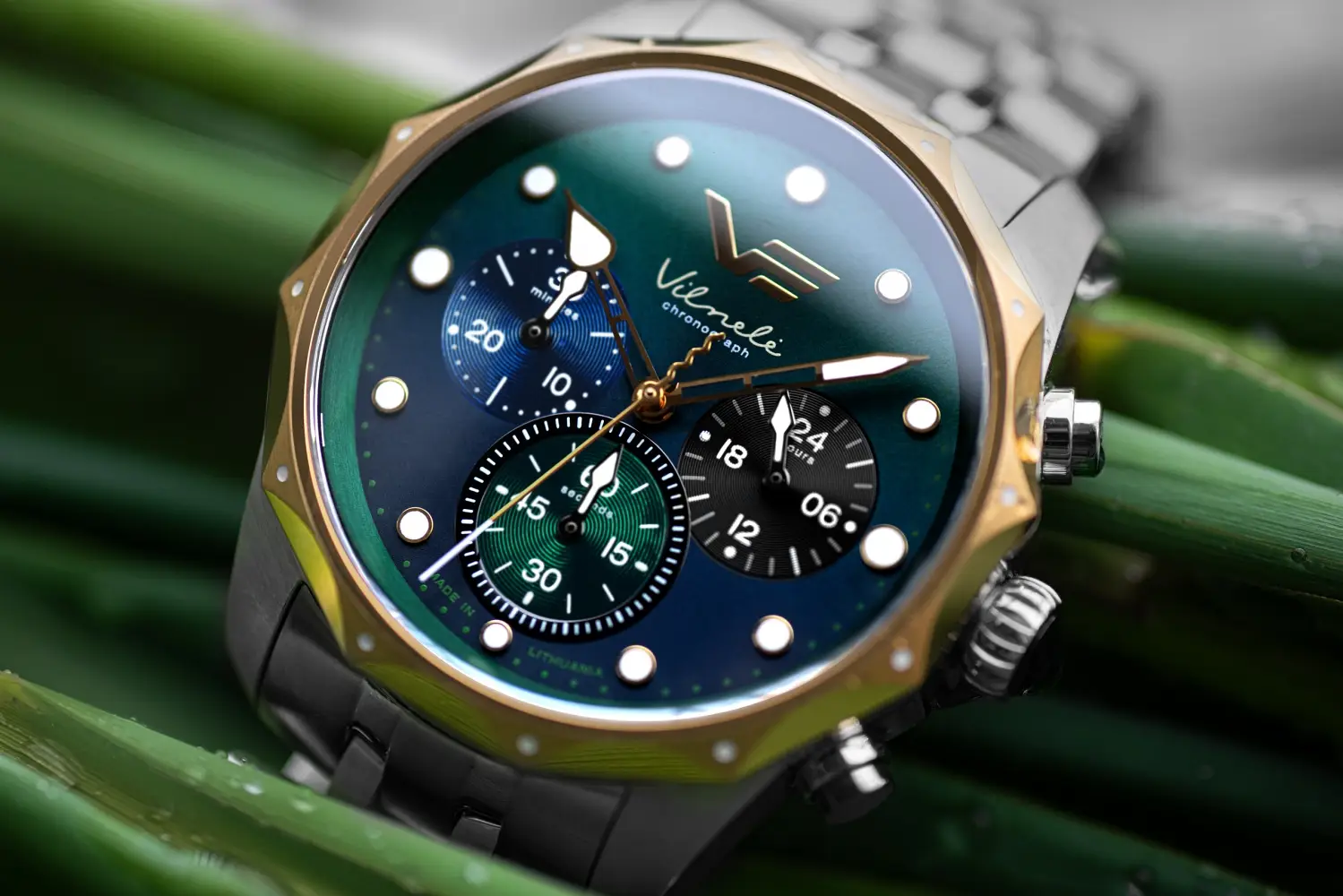 Vostok Europe Vilnelė. Duże, sportowe zegarki dla kobiet inspirowane naturą