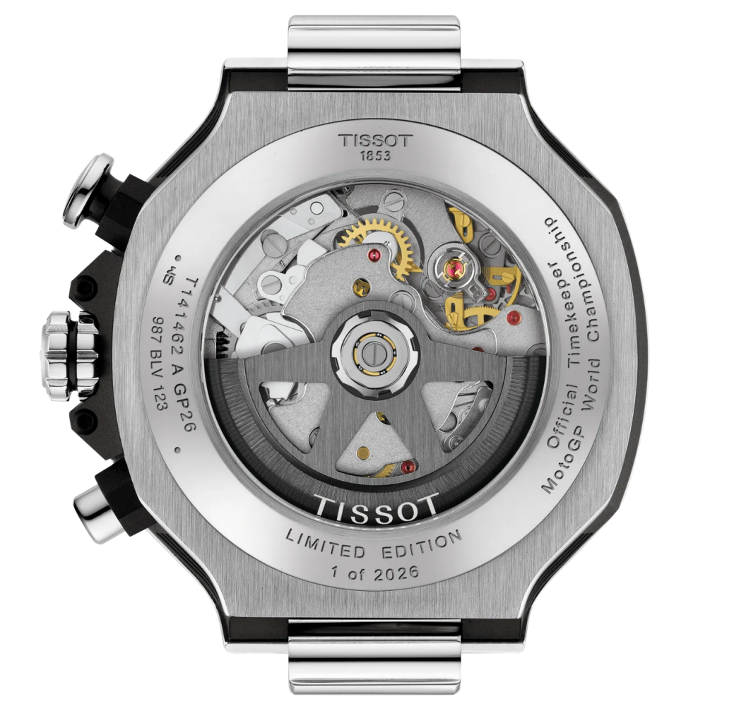 Tissot T-Race MotoGP 2026. Wyróżniające się, sportowe zegarki inspirowane wyścigami motocyklowymi