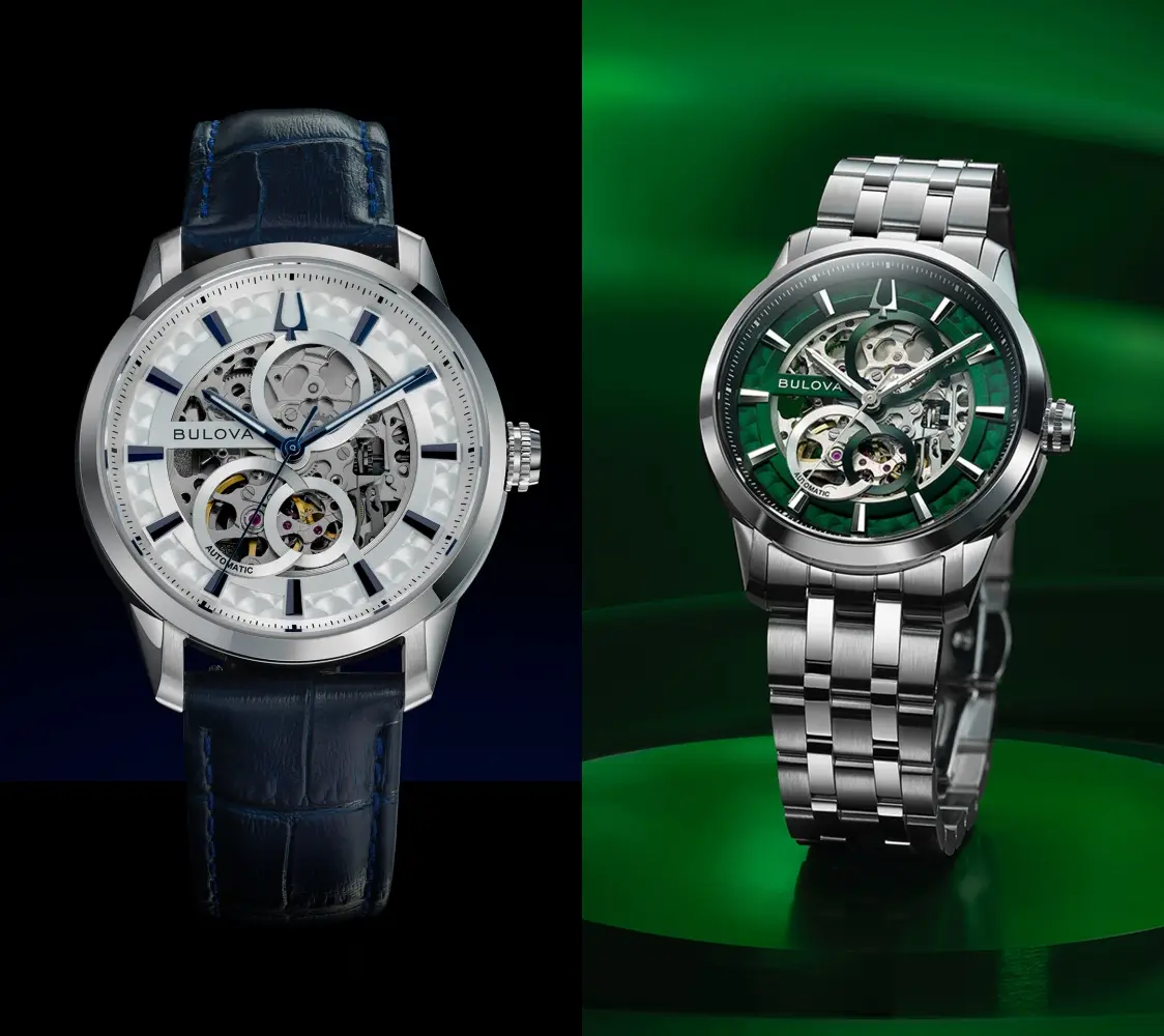 Bulova Sutton Automatic Skeleton. Wyrazista stylistyka i mechaniczne „serce”