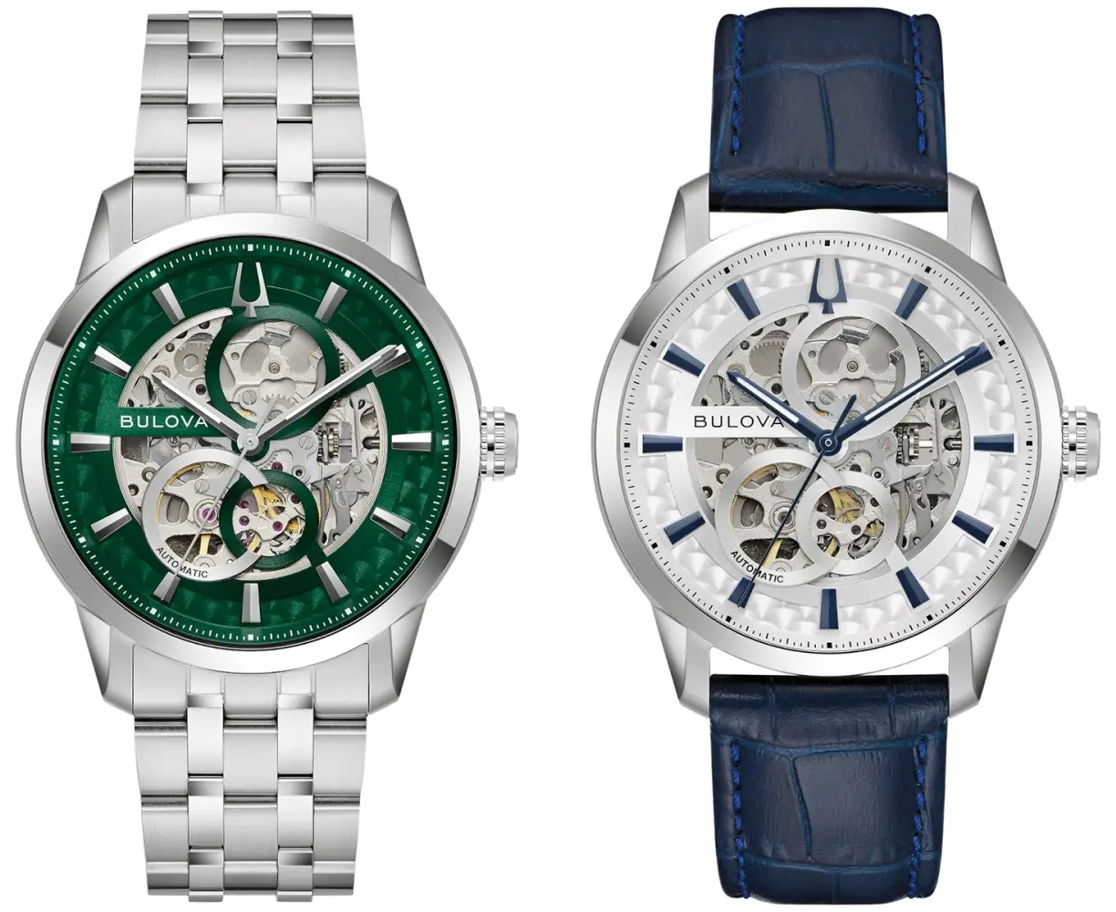 Bulova Sutton Automatic Skeleton. Wyrazista stylistyka i mechaniczne „serce”