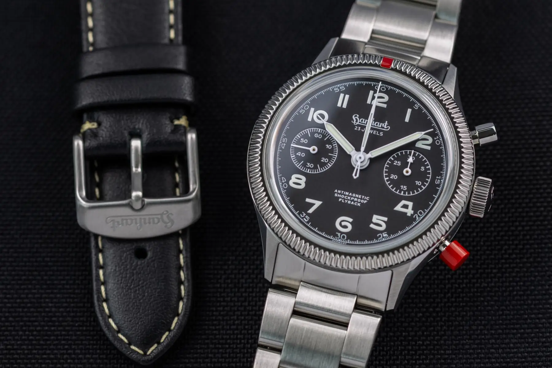 Hanhart 417 ES Heritage Flyback. Legenda przestworzy w rozmiarach 39 mm i 42 mm