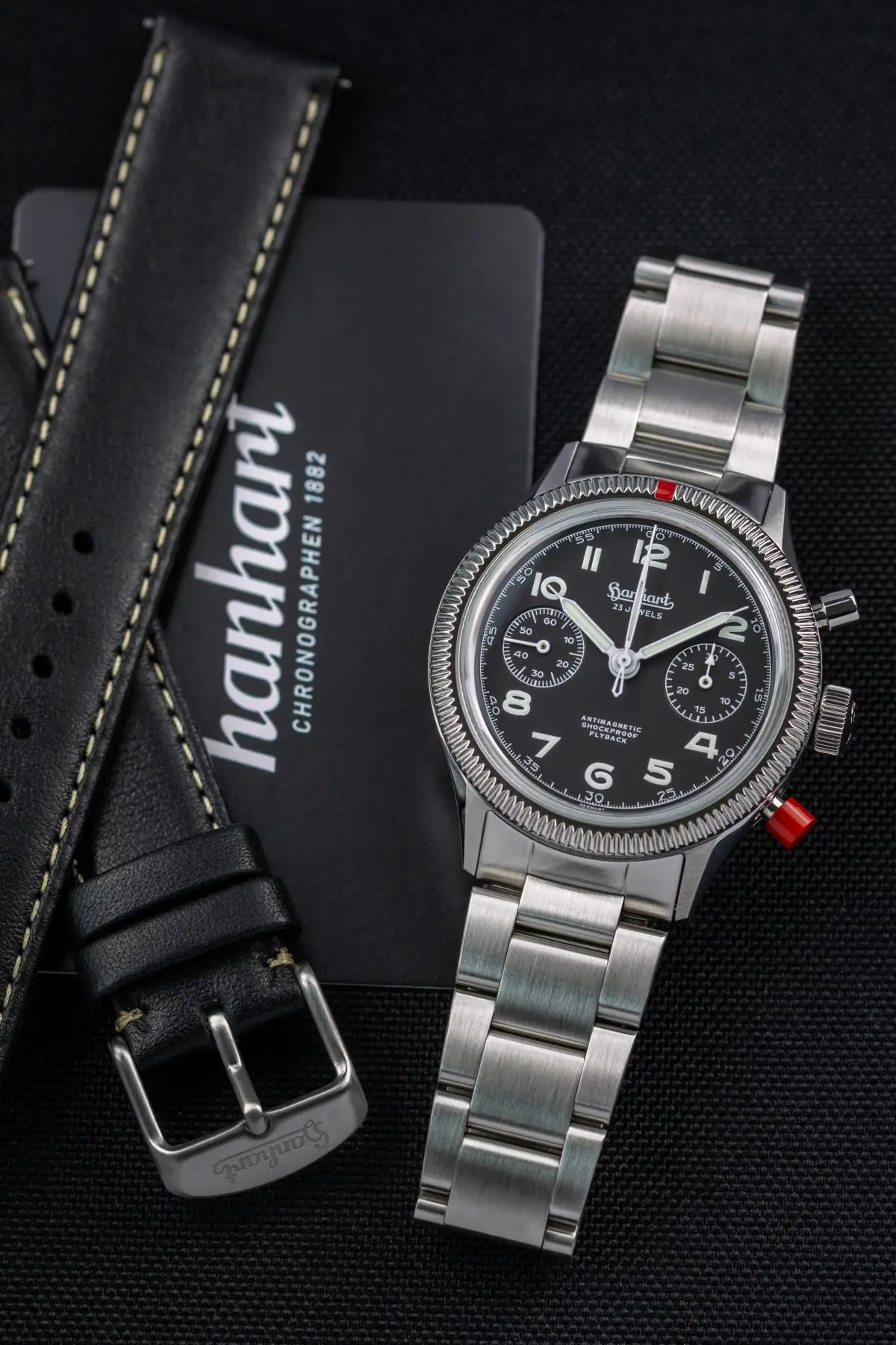 Hanhart 417 ES Heritage Flyback. Legenda przestworzy w rozmiarach 39 mm i 42 mm