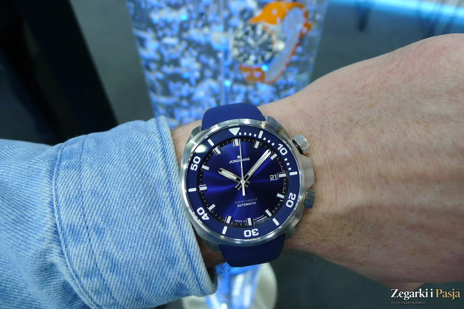 Junghans 1972 Aquaris Automatic Diver. Powrót do zegarków nurkowych po dekadach!