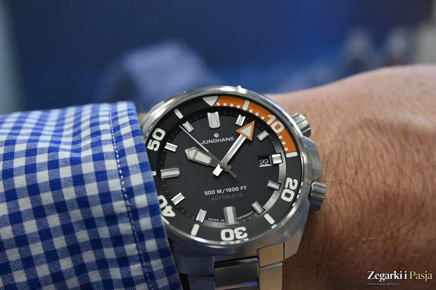 Junghans 1972 Aquaris Automatic Diver. Powrót do zegarków nurkowych po dekadach!