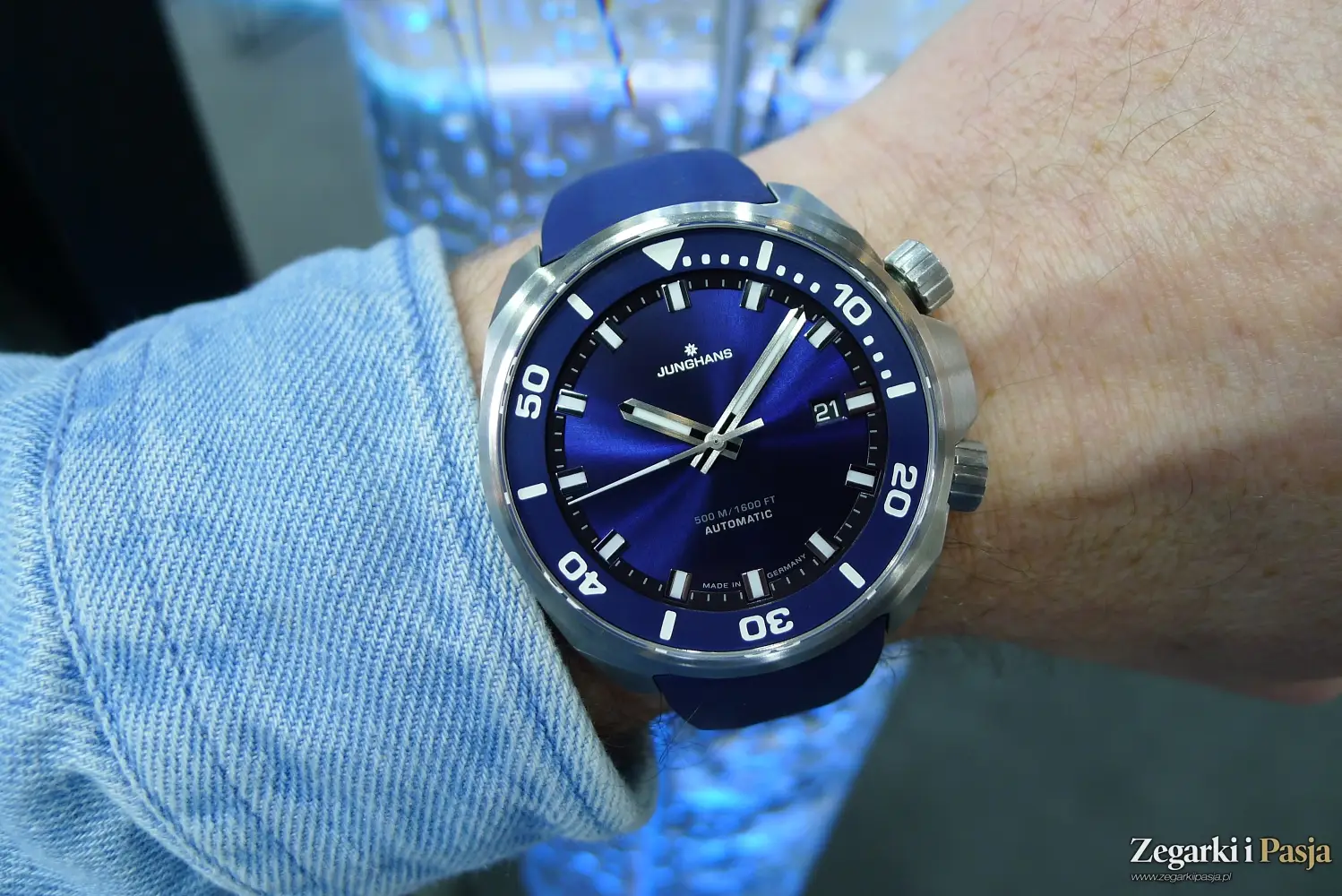 Junghans 1972 Aquaris Automatic Diver. Powrót do zegarków nurkowych po dekadach!