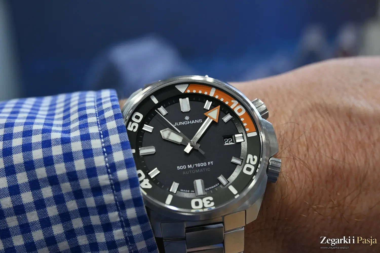 Junghans 1972 Aquaris Automatic Diver. Powrót do zegarków nurkowych po dekadach!