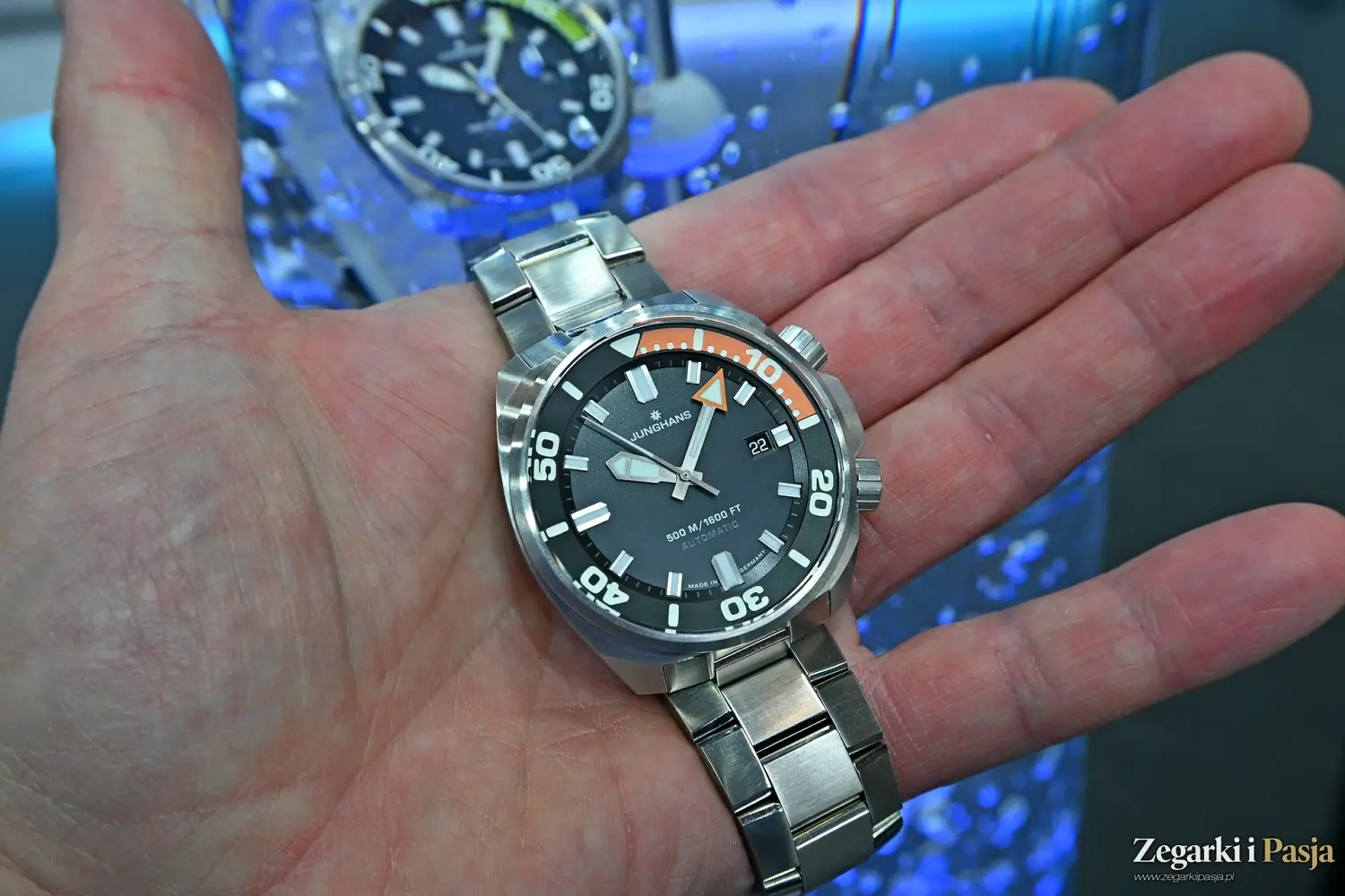 Junghans 1972 Aquaris Automatic Diver. Powrót do zegarków nurkowych po dekadach!