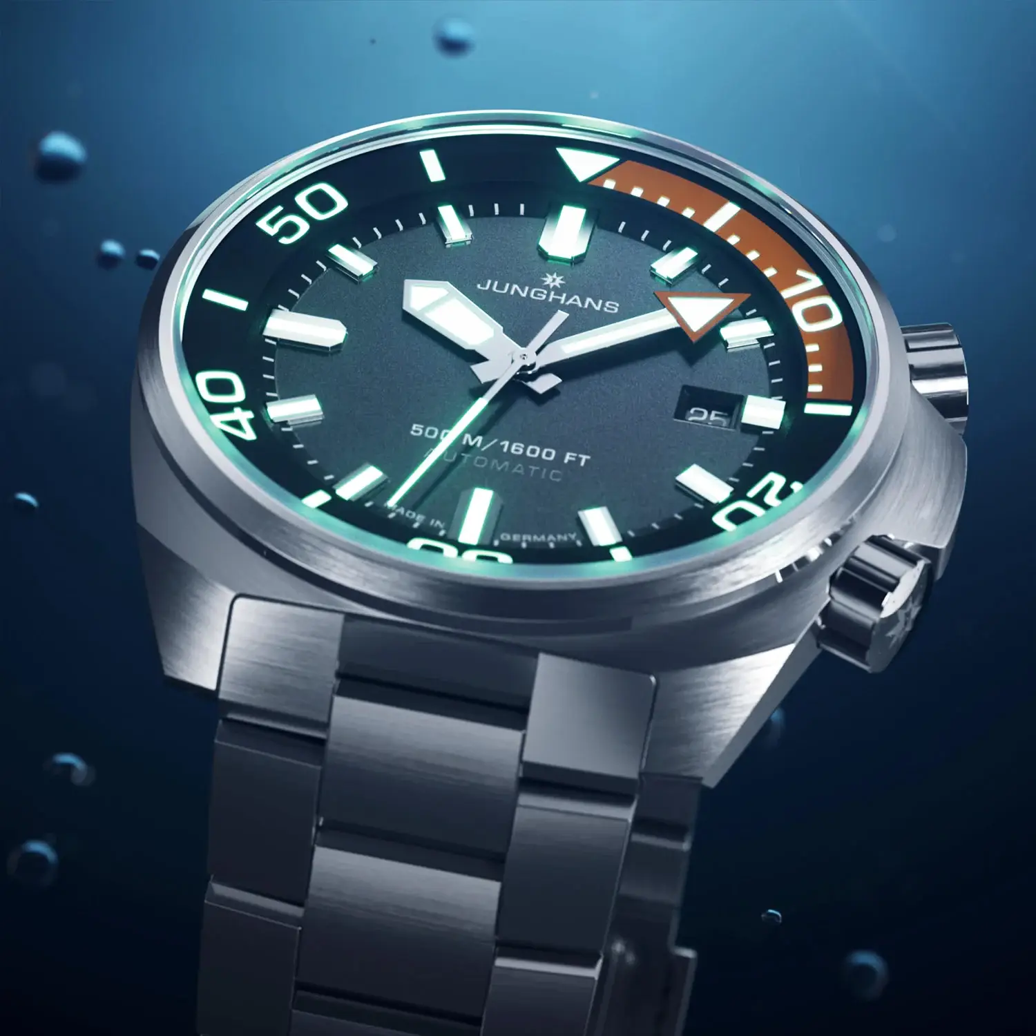 Junghans 1972 Aquaris Automatic Diver. Powrót do zegarków nurkowych po dekadach!