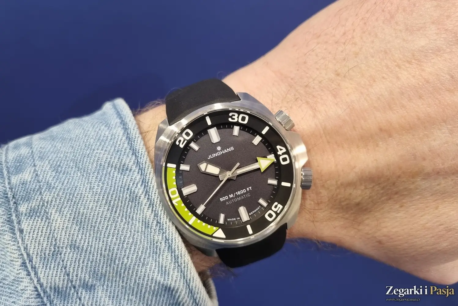 Junghans 1972 Aquaris Automatic Diver. Powrót do zegarków nurkowych po dekadach!