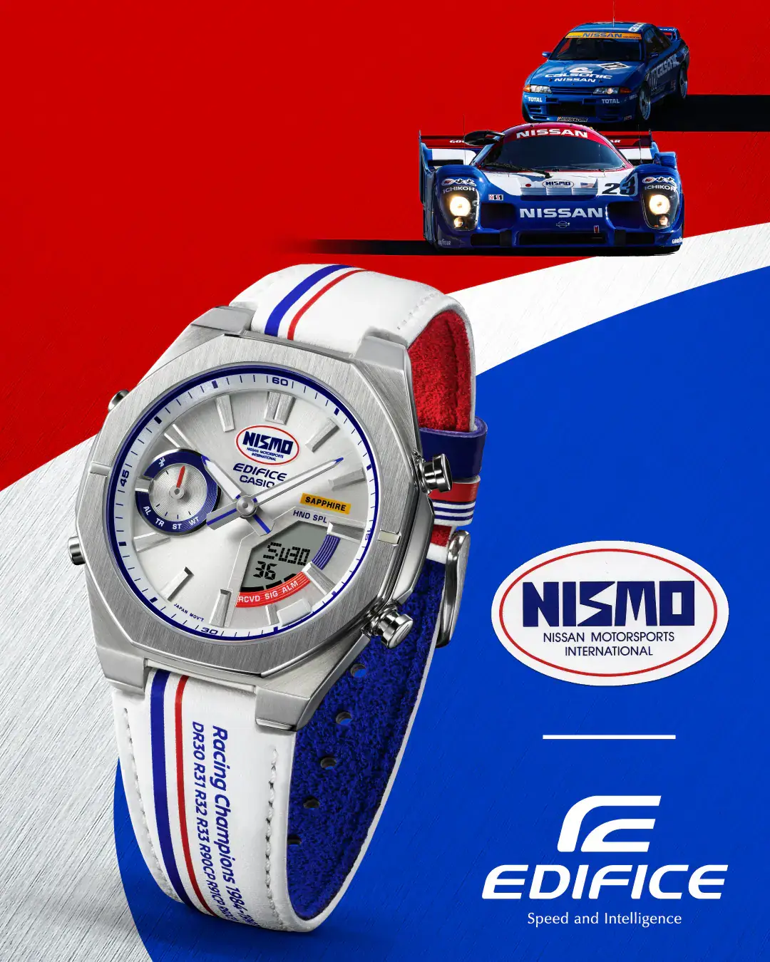 Edifice Nismo Heritage Edition. Z toru wyścigowego na nadgarstek!
