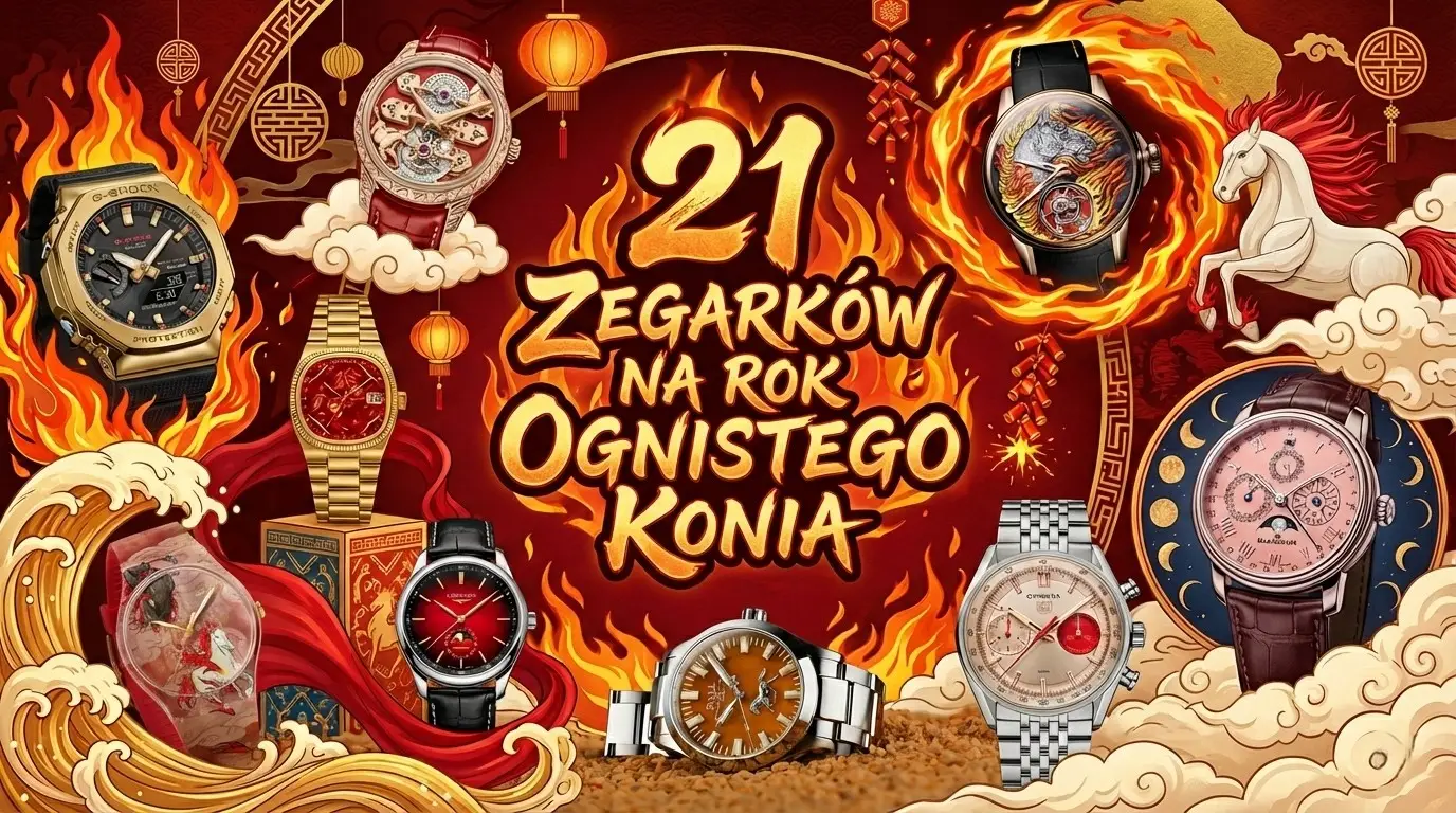 Przegląd 21 zegarków na rok Ognistego Konia 2026. Szczególny czas, raz na 60 lat!