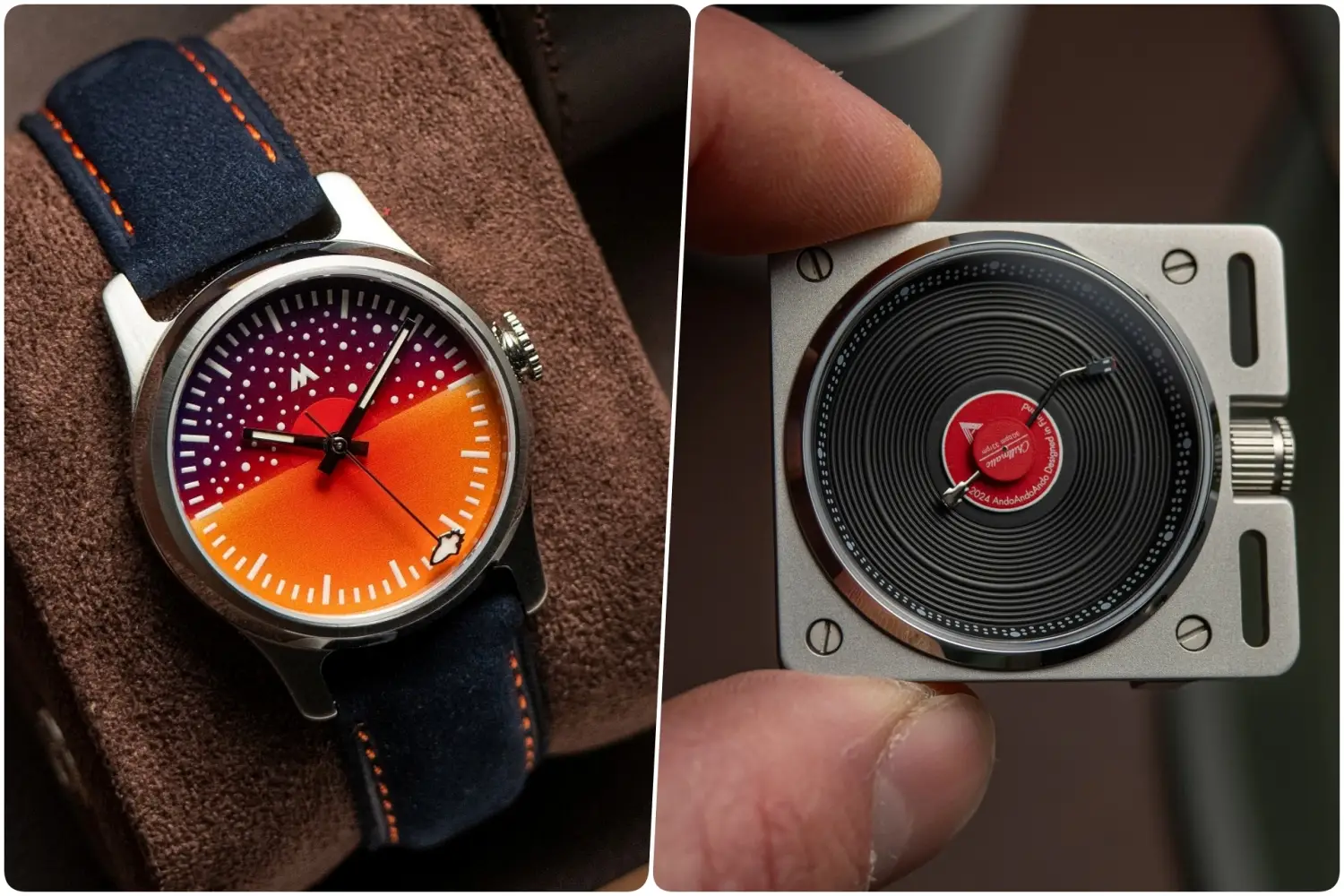 Meridiano i AndoAndoAndo. Dwie niezależne marki łamiące zegarkowe schematy