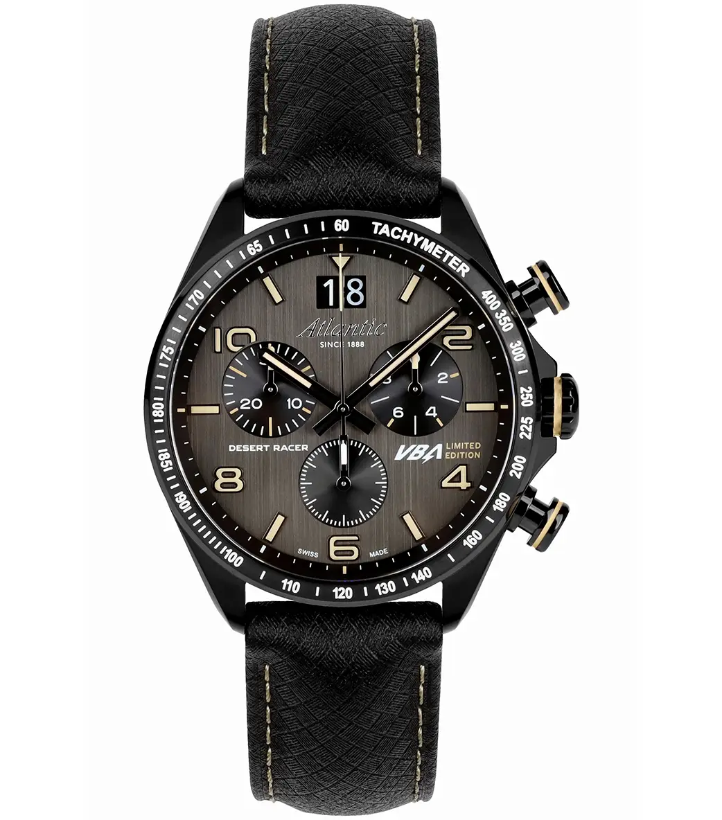 Atlantic x Adrien Van Beveren. W pogoni za marzeniami i limitowany zegarek Atlantic Desert Racer VBA 442