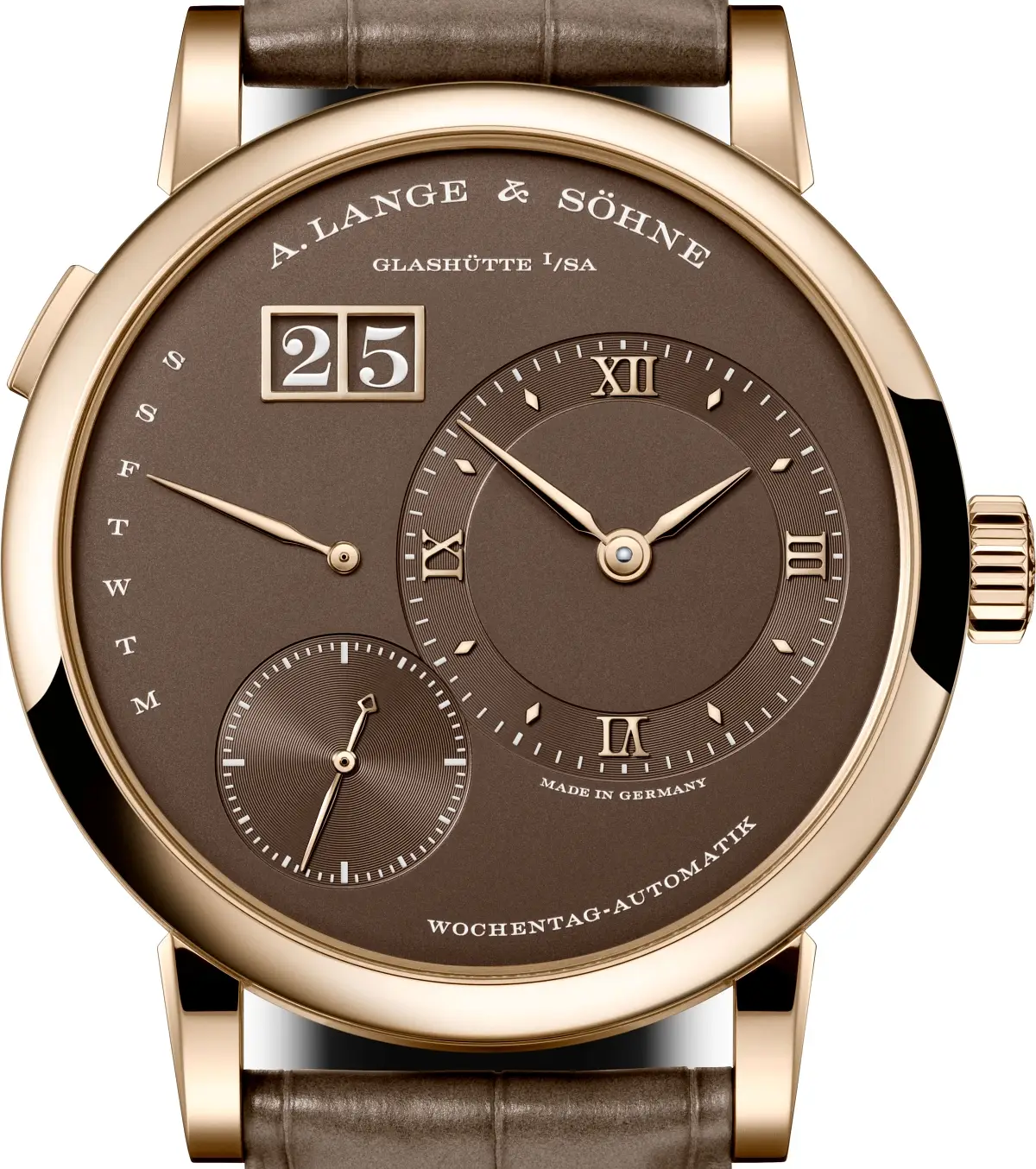 A. Lange & Söhne Lange 1 Daymatic Honeygold. Po raz pierwszy z autorskiego stopu złota