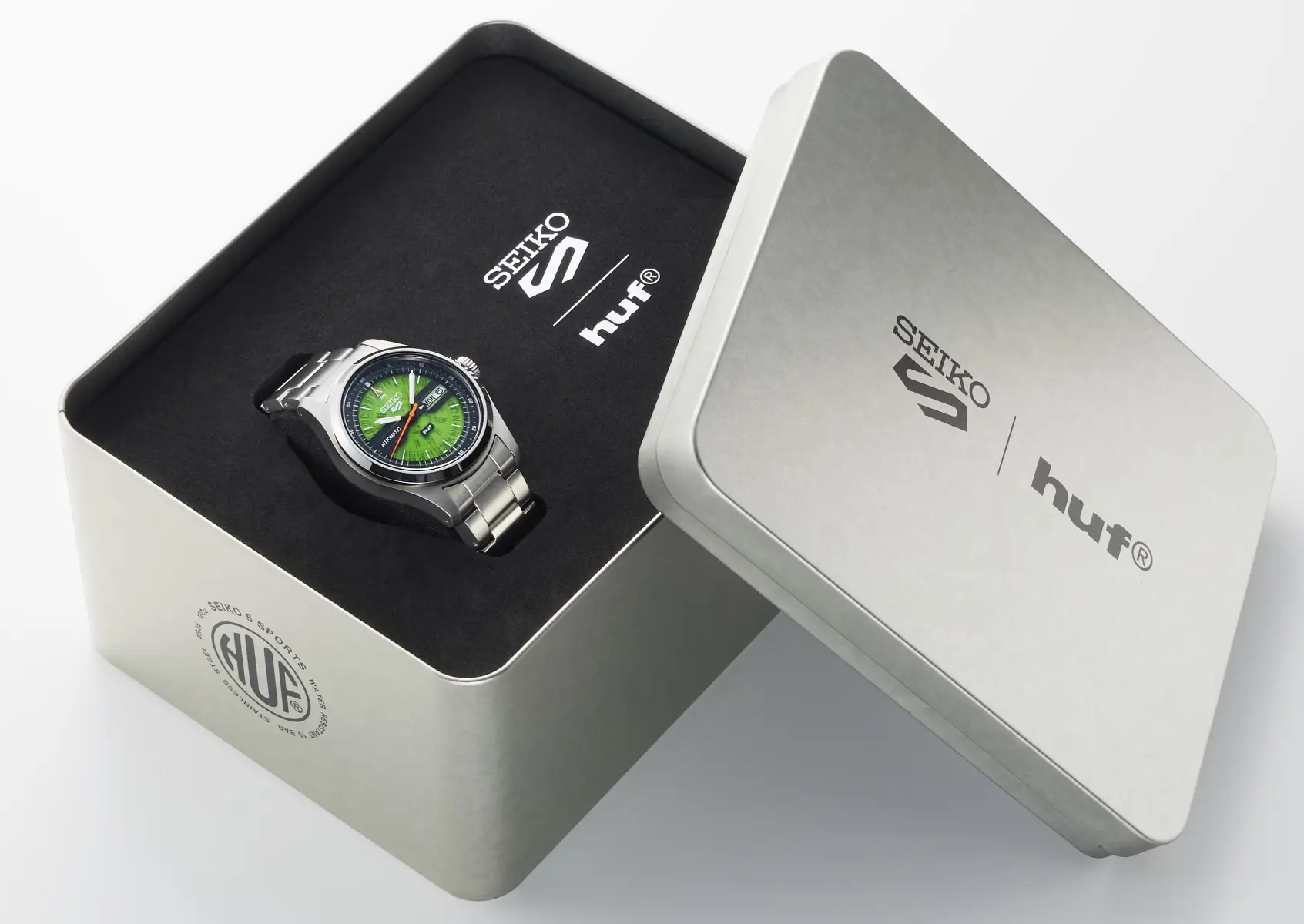 Seiko 5 Sports x HUF Limited Edition. Techniczna przejrzystość Seiko i kreatywny talent HUF