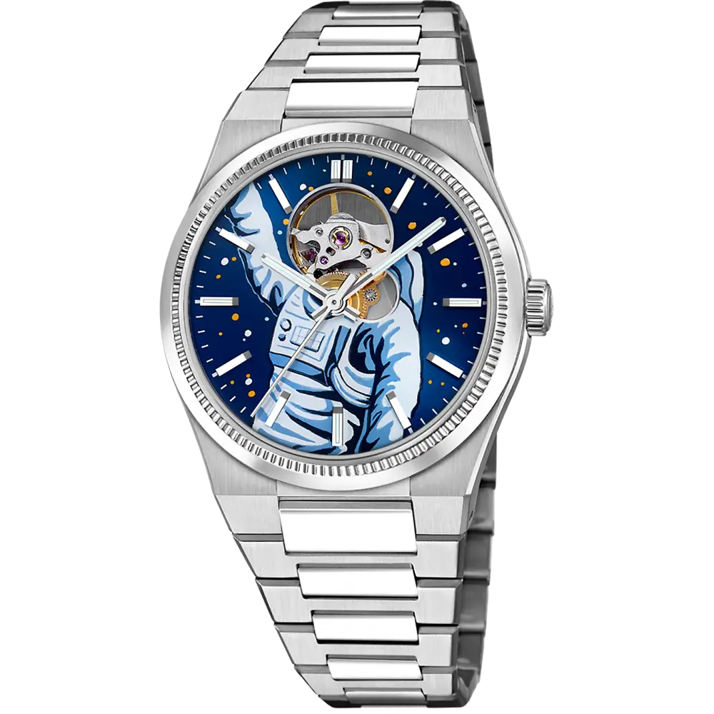 Festina x IFL Watches „Astronaut”. Zegarki z ręcznie malowanymi tarczami