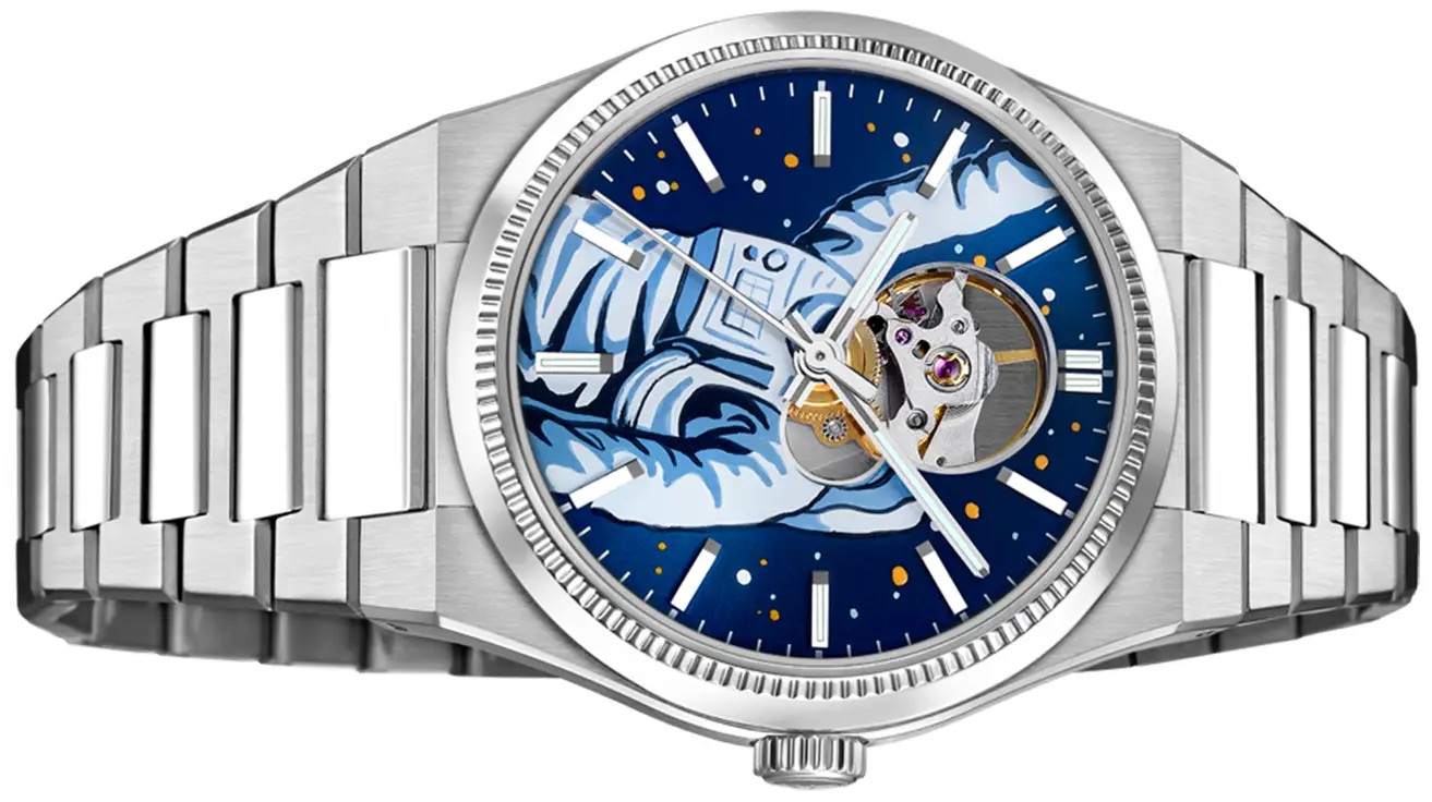 Festina x IFL Watches „Astronaut”. Zegarki z ręcznie malowanymi tarczami