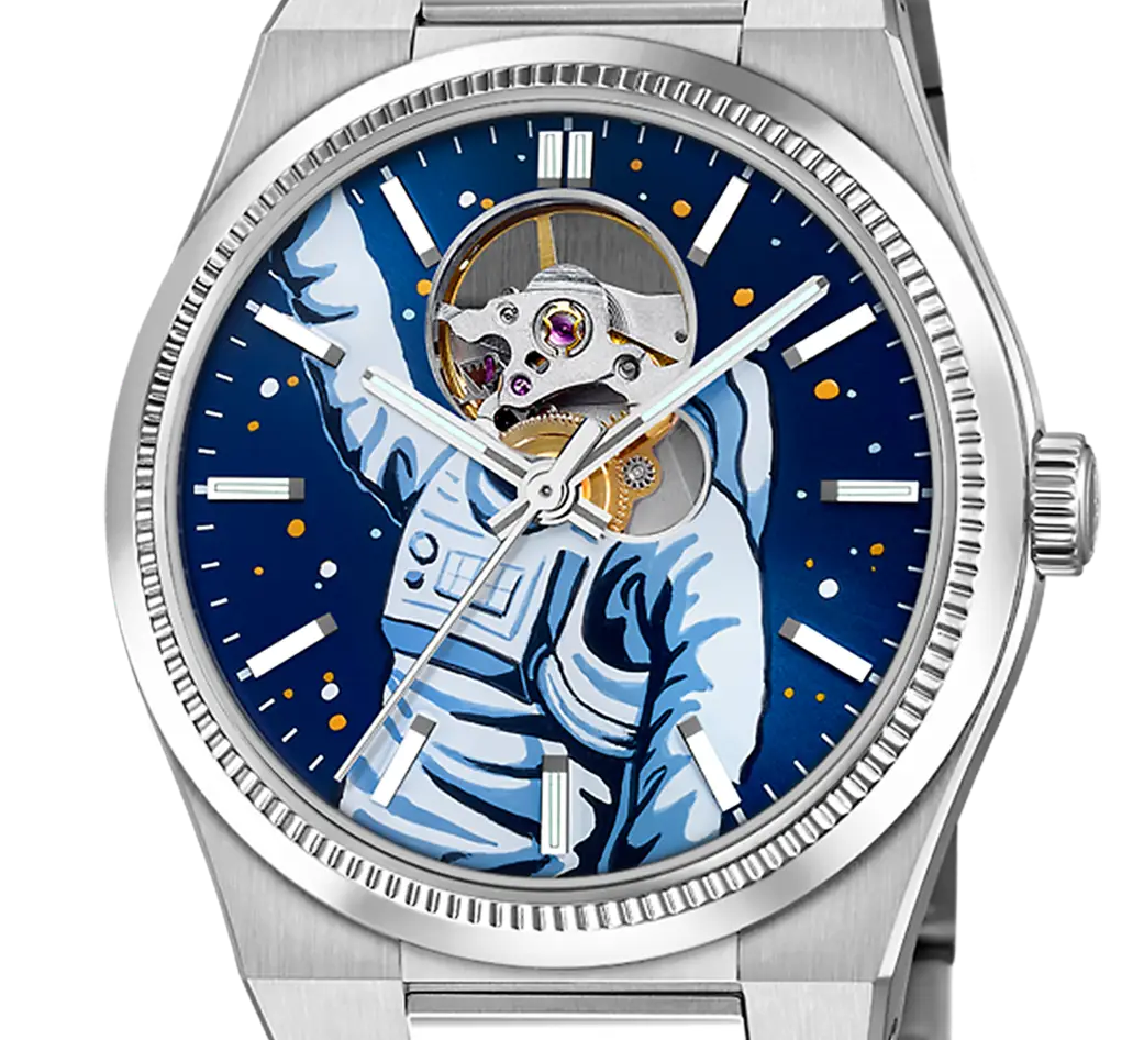 Festina x IFL Watches „Astronaut”. Zegarki z ręcznie malowanymi tarczami
