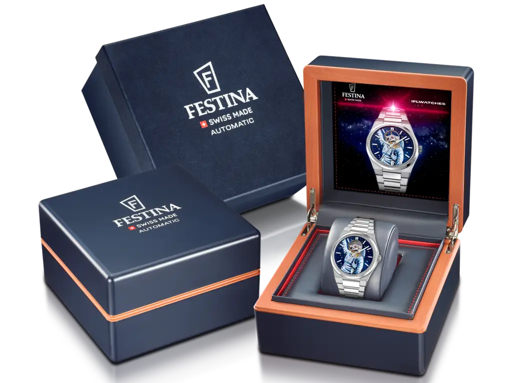 Festina x IFL Watches „Astronaut”. Zegarki z ręcznie malowanymi tarczami