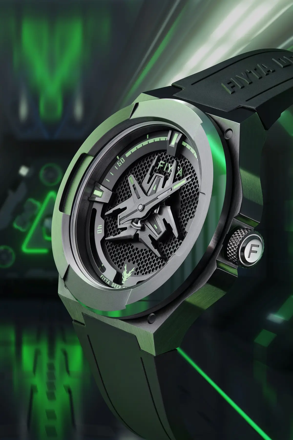 Fiyta Azur Dragon. Futurystyczny zegarek i potęga Lazurowego Smoka