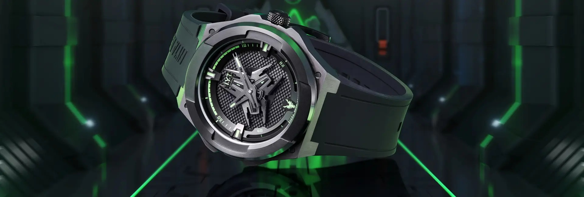 Futurystyczny zegarek i potęga Lazurowego Smoka
