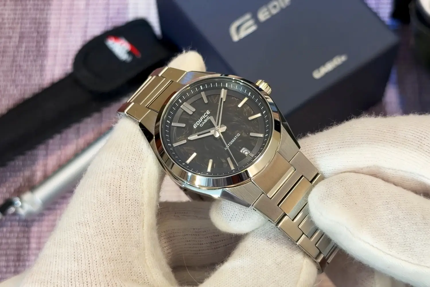 Pierwszy zegarek mechaniczny marki Casio! Wideo recenzja Edifice EFK-100 Automatic