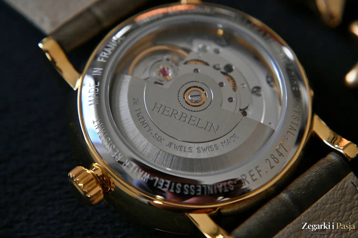 Recenzja: Herbelin Inspiration Automatic Moon Phase. Subtelny i klasyczny zegarek mechaniczny