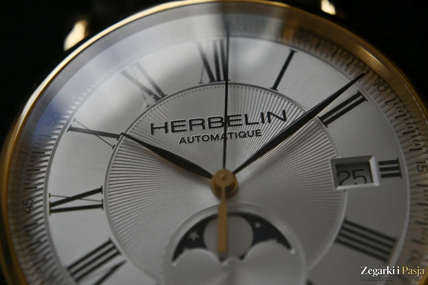 Recenzja: Herbelin Inspiration Automatic Moon Phase. Subtelny i klasyczny zegarek mechaniczny