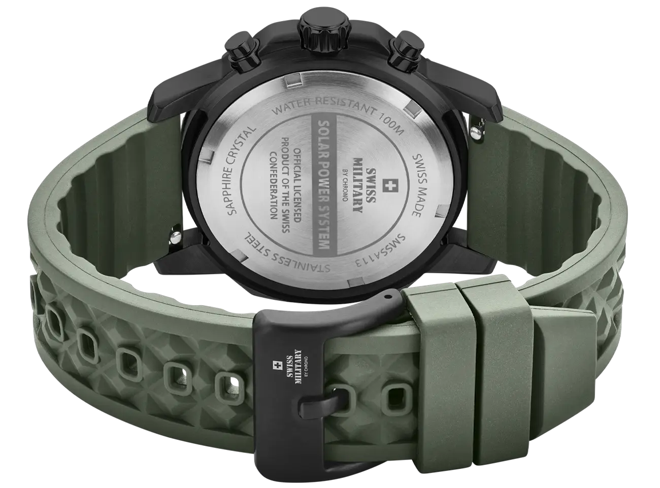 Swiss Military by Chrono Solar Sports Watch. Wytrzymały sportowy zegarek solarny