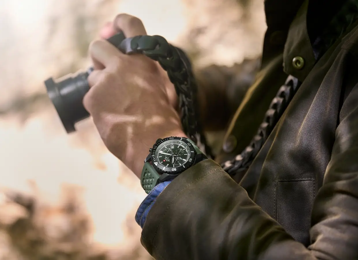 Swiss Military by Chrono Solar Sports Watch. Wytrzymały sportowy zegarek solarny