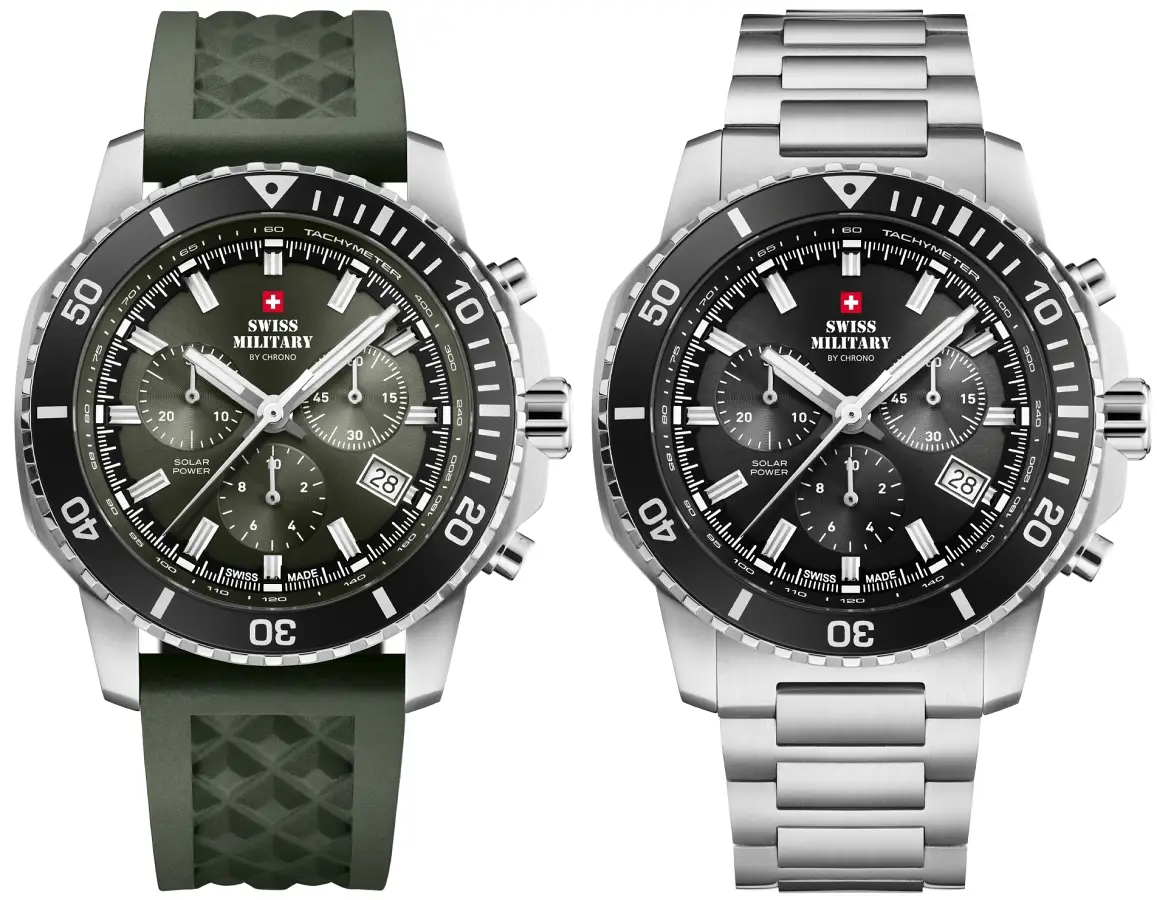 Swiss Military by Chrono Solar Sports Watch. Wytrzymały sportowy zegarek solarny