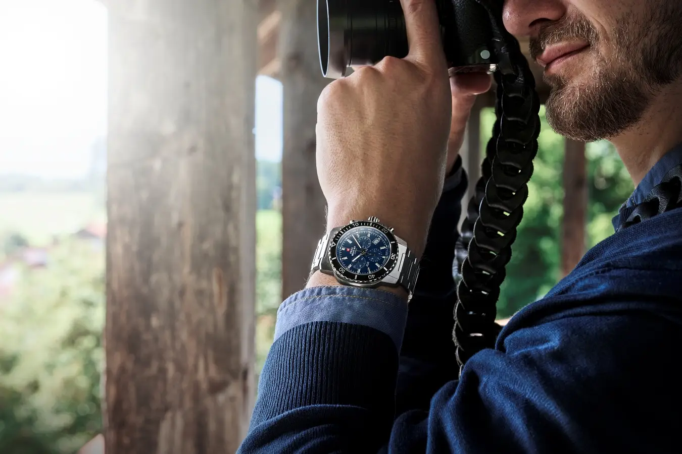 Swiss Military by Chrono Solar Sports Watch. Wytrzymały sportowy zegarek solarny