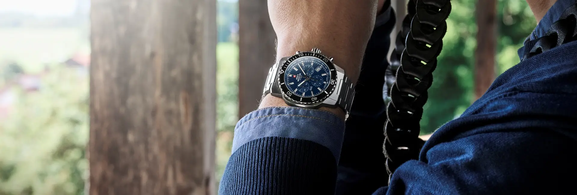 Wytrzymały sportowy zegarek solarny