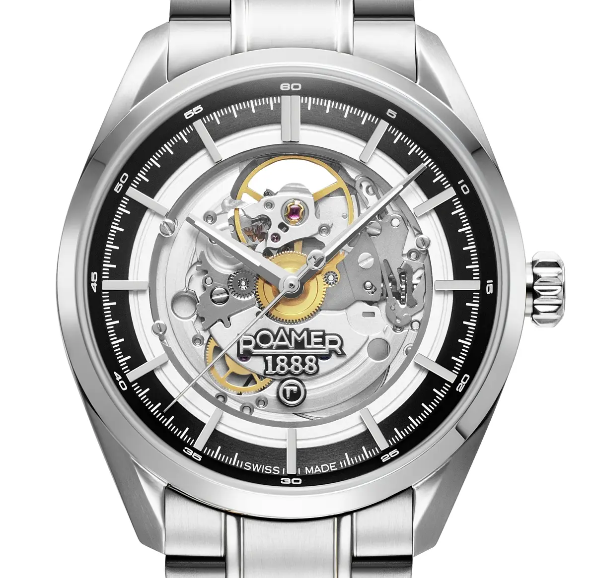 Roamer Pro Auto. Szwajcarski zegarek typu skeleton w rozsądnej cenie