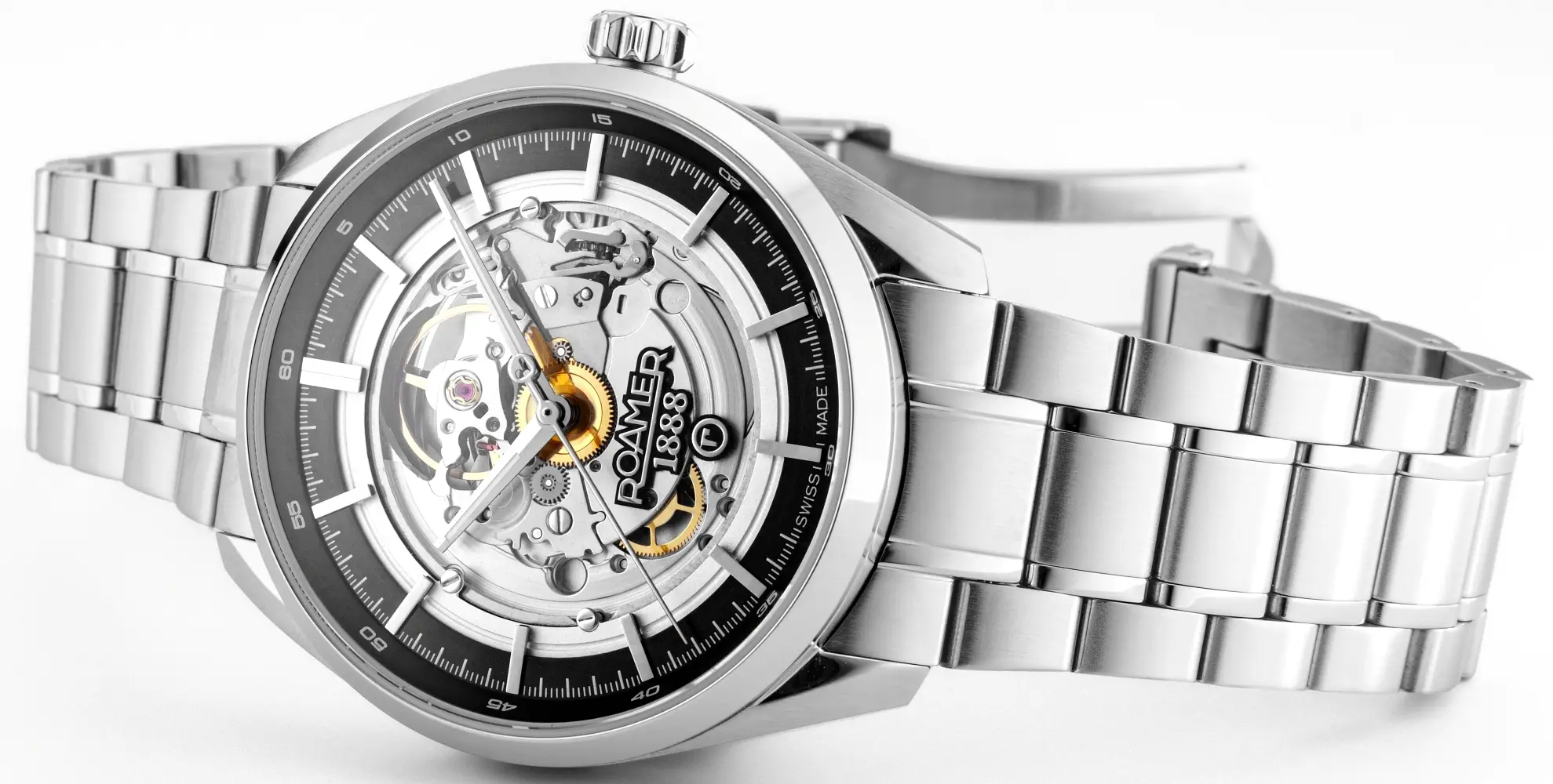 Roamer Pro Auto. Szwajcarski zegarek typu skeleton w rozsądnej cenie