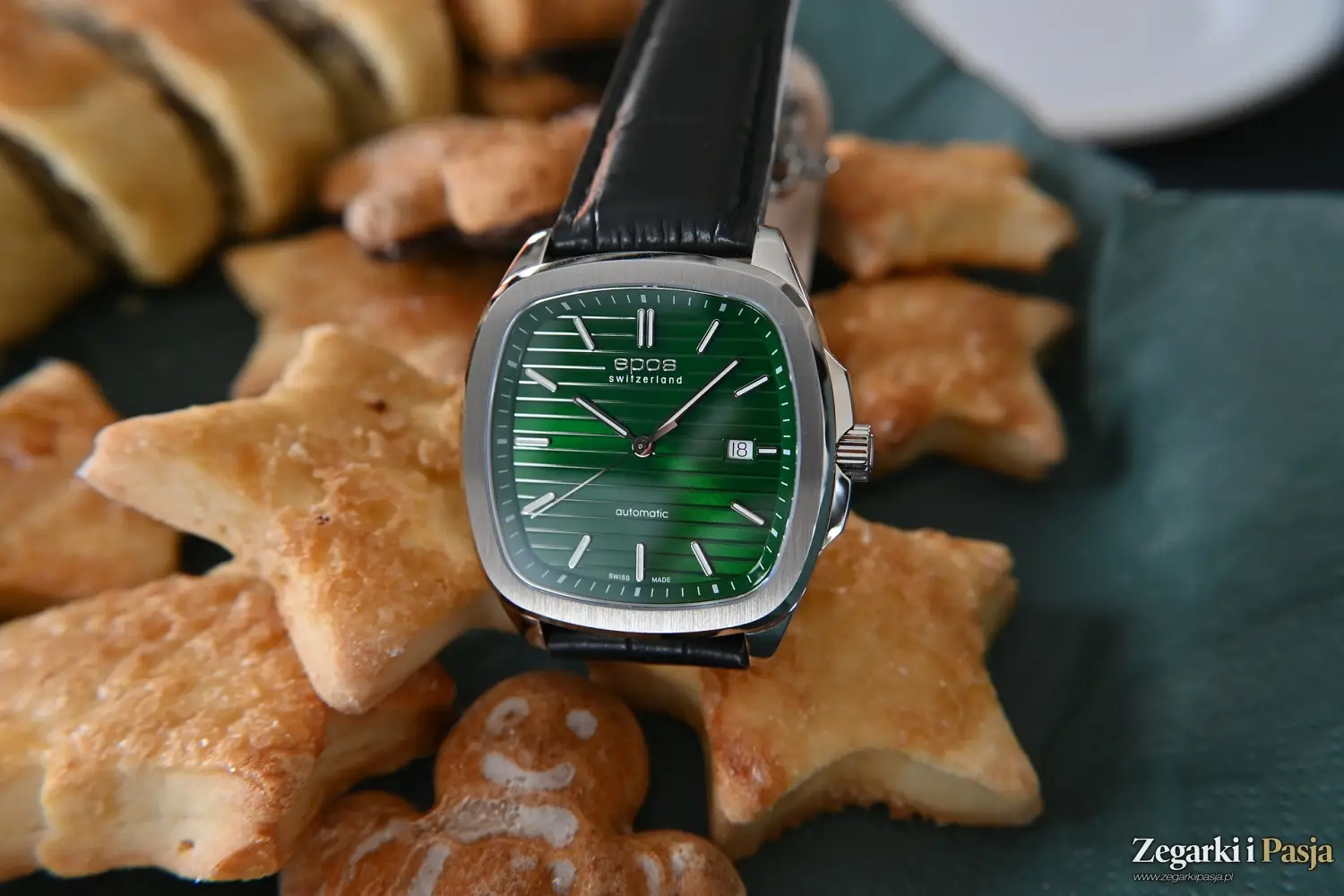 Recenzja: Epos Timeless 3511 Automatic. Casualowy zegarek z kopertą o rzadko spotykanym kształcie