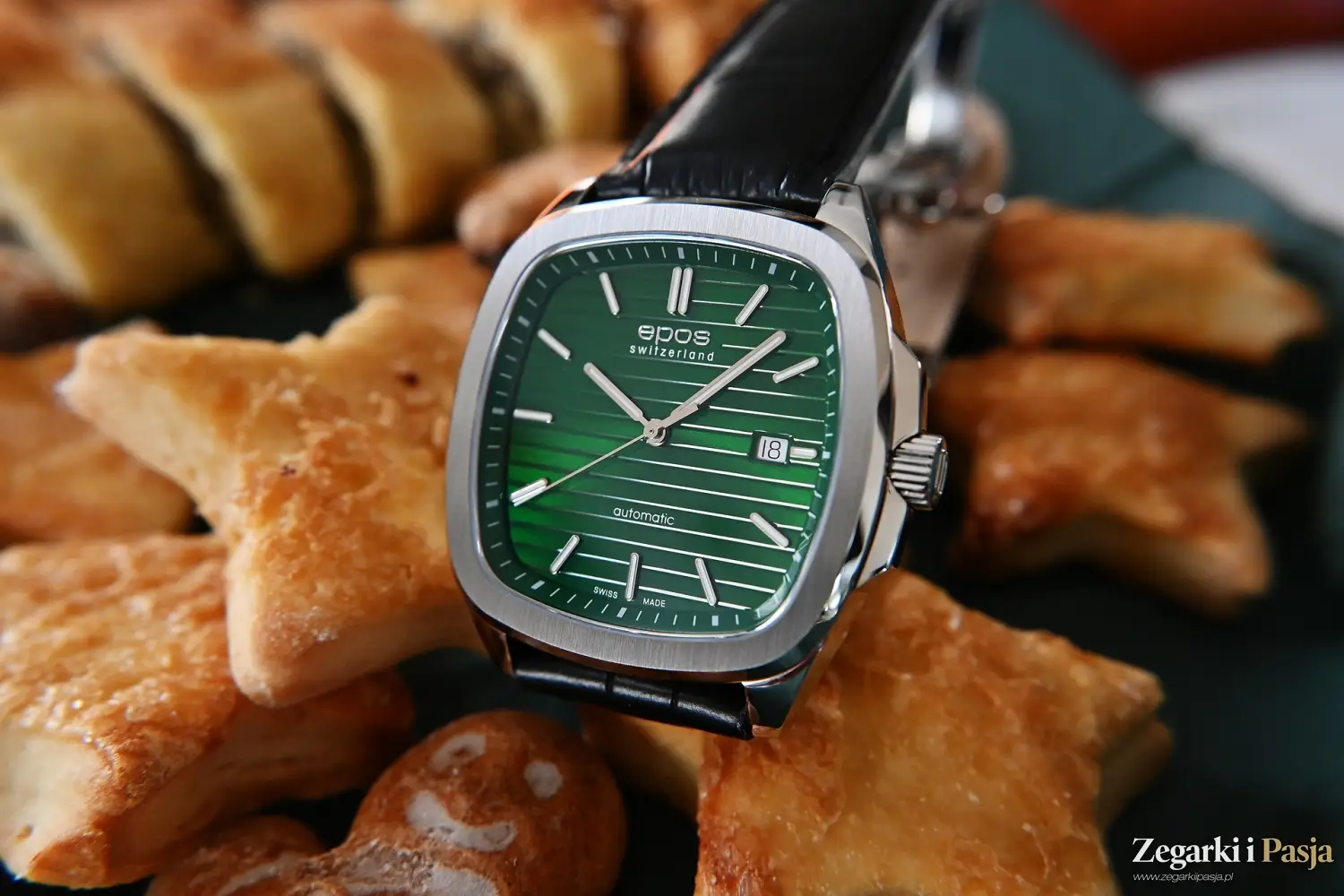 Recenzja: Epos Timeless 3511 Automatic. Casualowy zegarek z kopertą o rzadko spotykanym kształcie