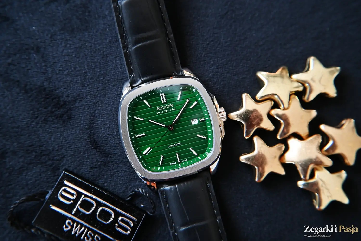 Recenzja: Epos Timeless 3511 Automatic. Casualowy zegarek z kopertą o rzadko spotykanym kształcie