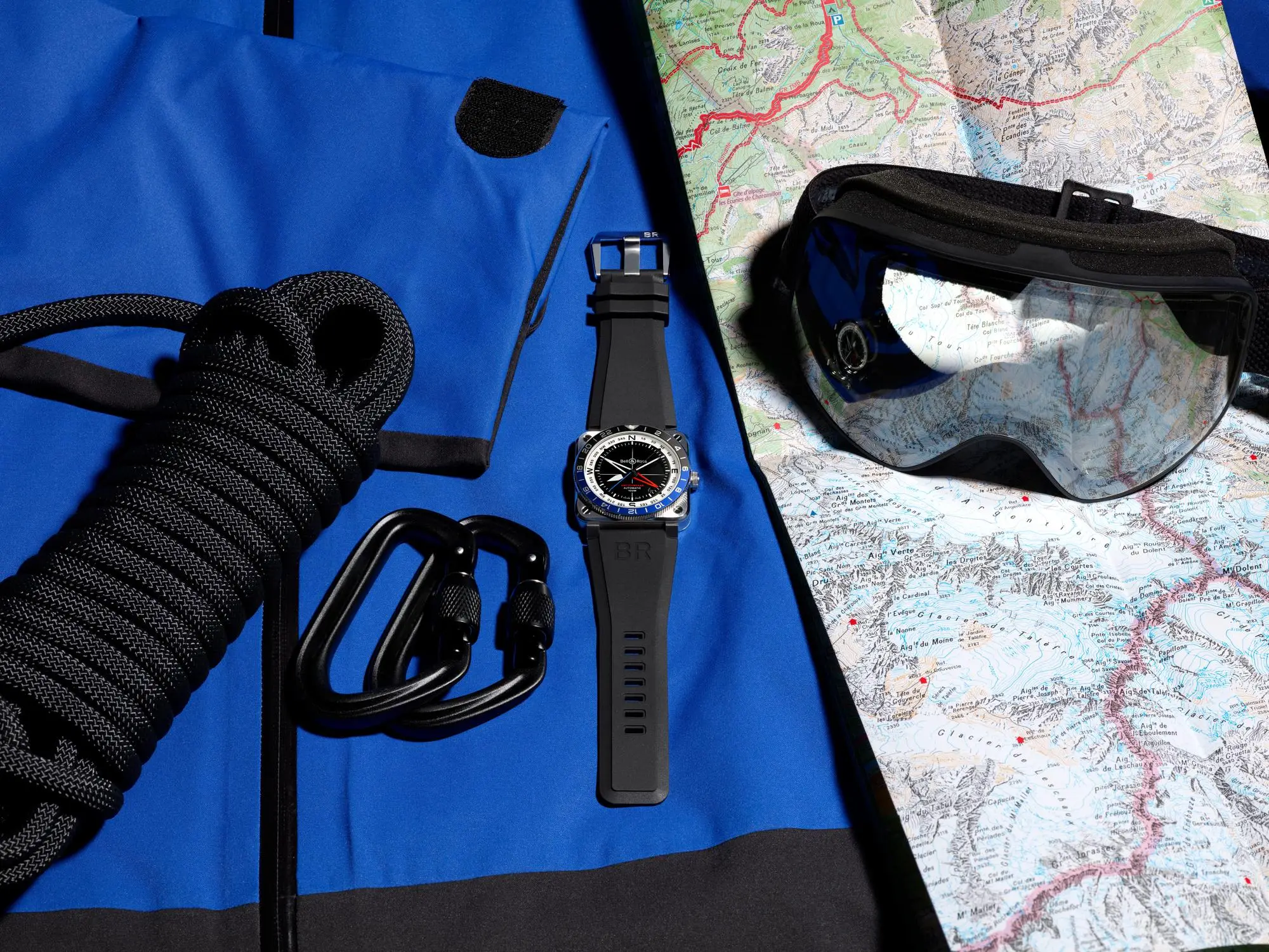 Bell & Ross BR-03 GMT Compass. Zegarek mechaniczny z wbudowanym kompasem!